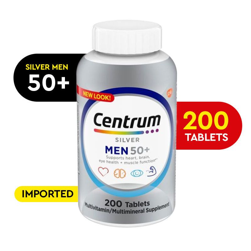 Centrum Silver Men 50+ 200 CT - Vitamins House