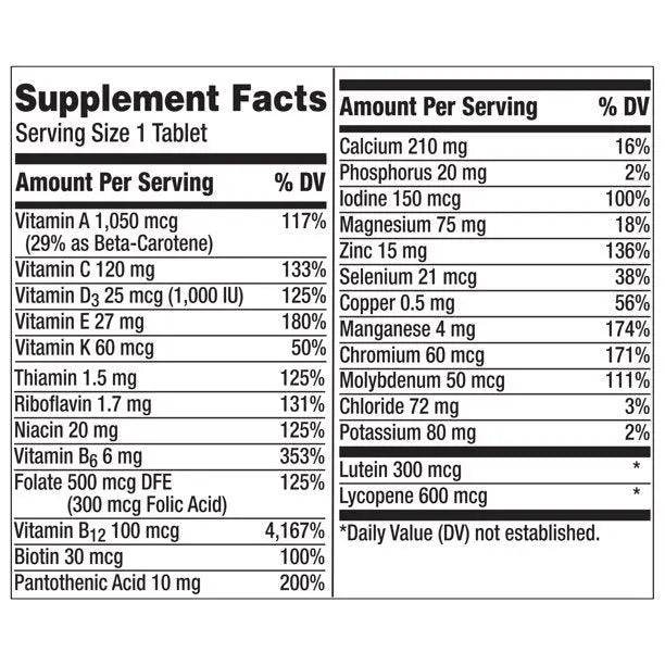 Centrum Silver Men 50+ 200 CT at Vitamins House