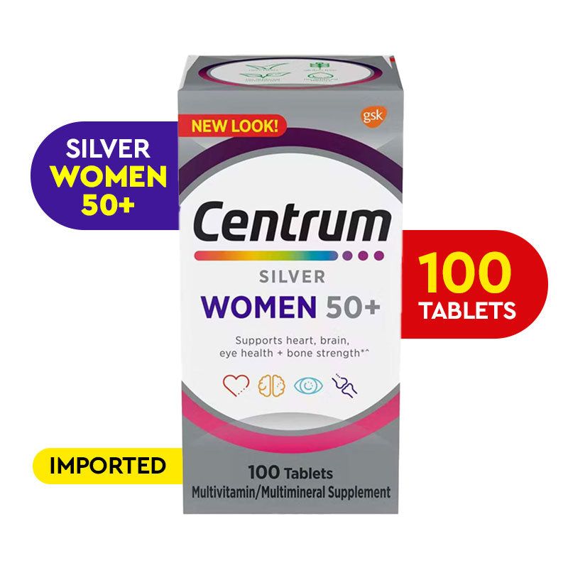 Centrum Silver Women 50+ 100 CT - Vitamins House