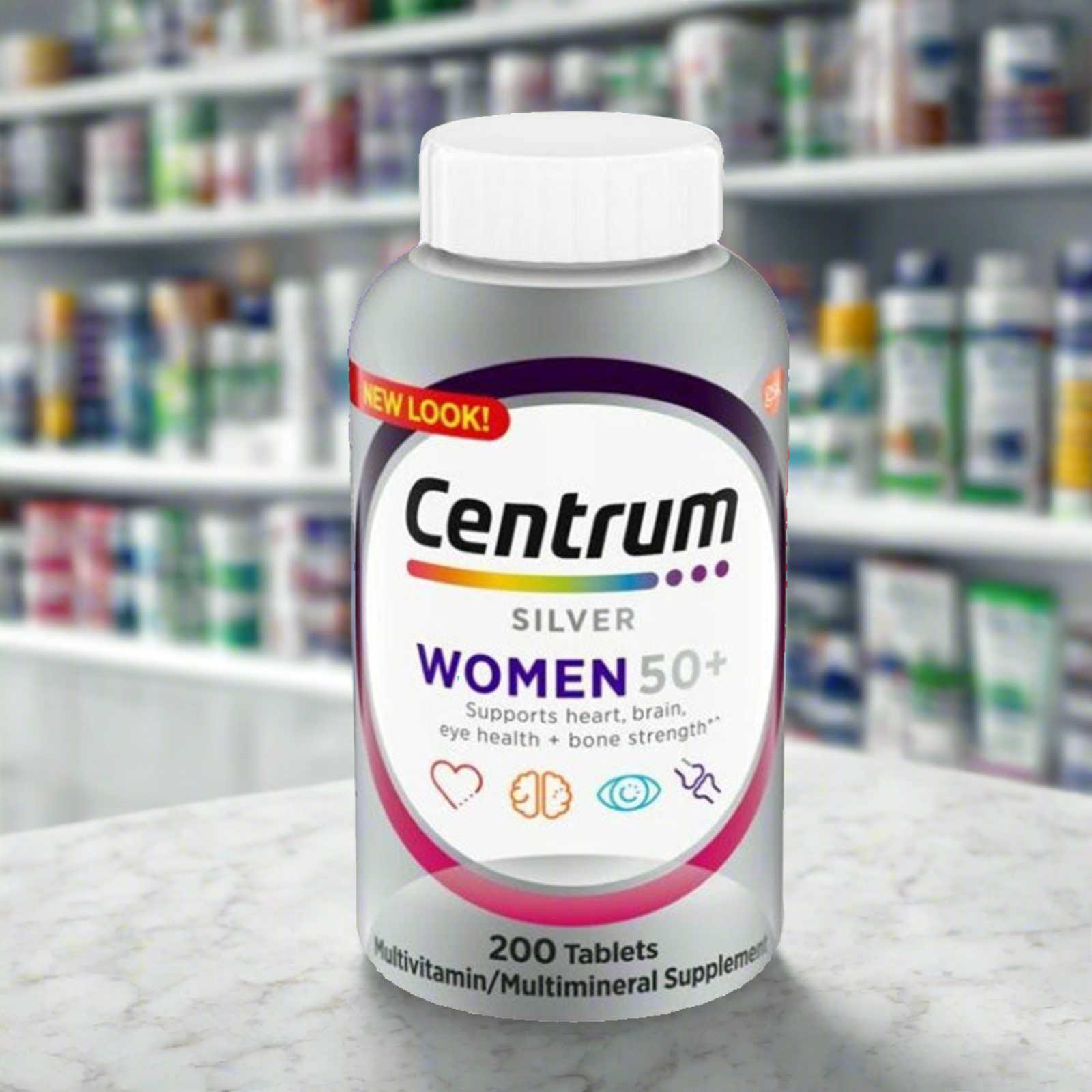 Centrum Silver Women 50+ 200 CT - Vitamins House