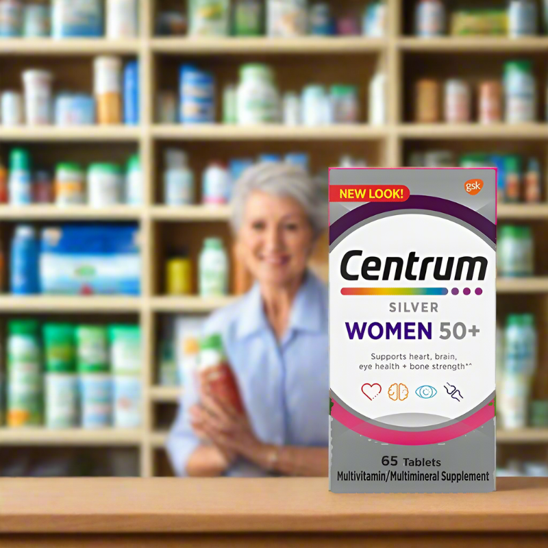 Centrum Silver Women 50+, 65 CT - Vitamins House