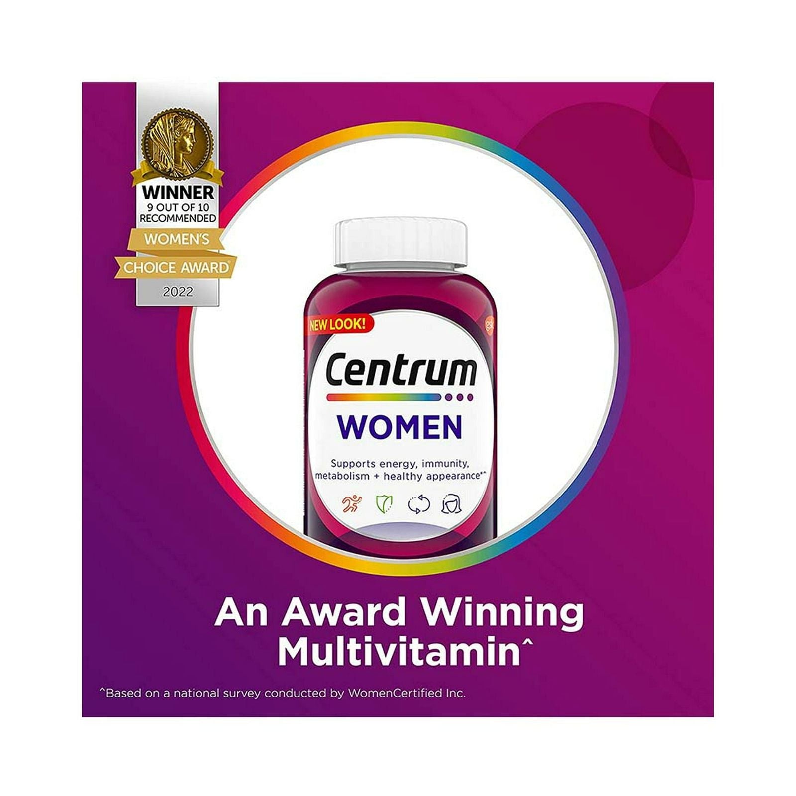 Centrum Silver Women 50+, 65 CT - Vitamins House