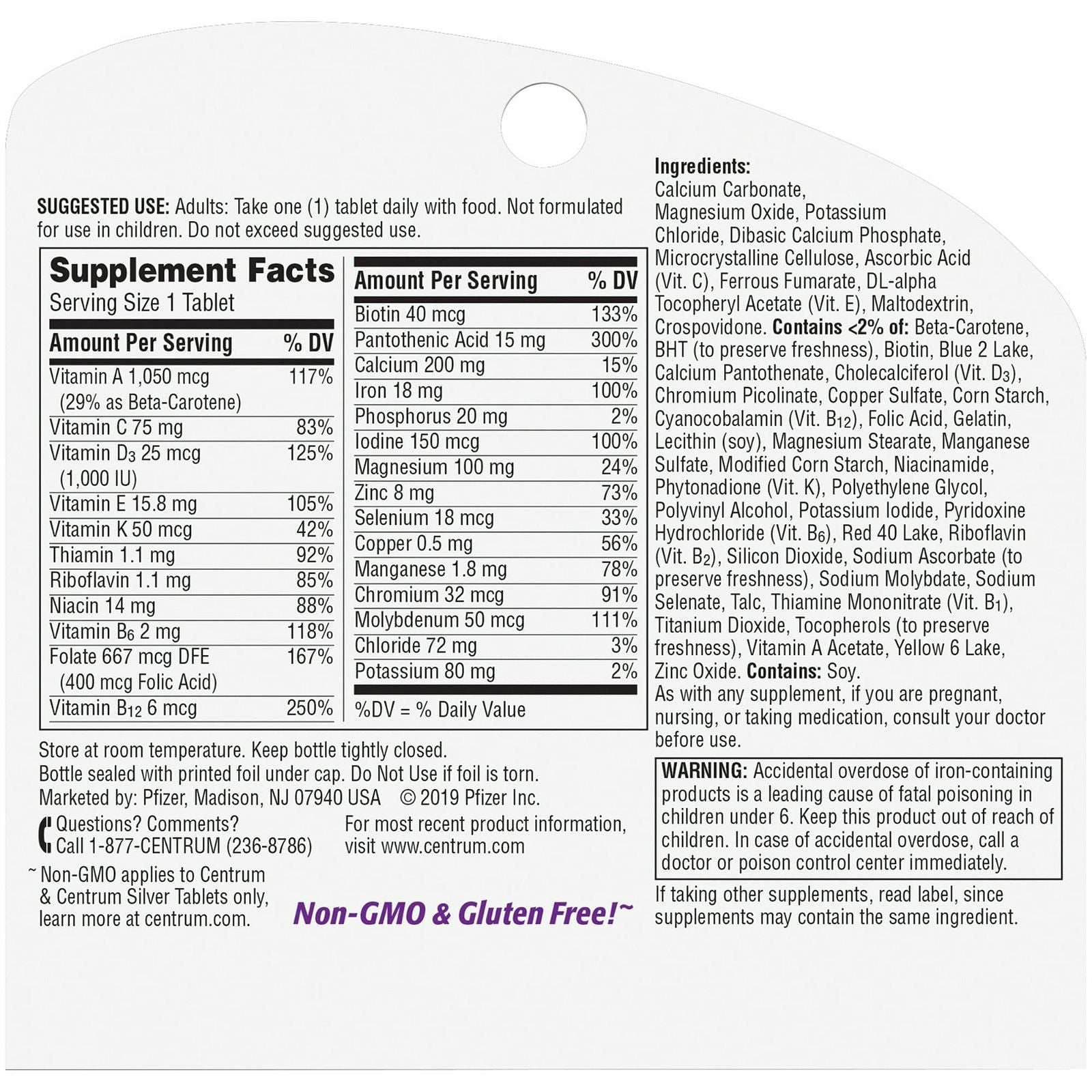 Centrum Women Complete Multivitamin 65 Tablets - Vitamins House