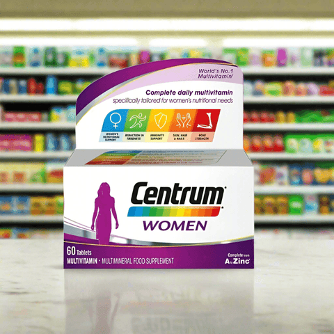 Centrum Women Multivitamins and Minerals 60 Tablets - Vitamins House