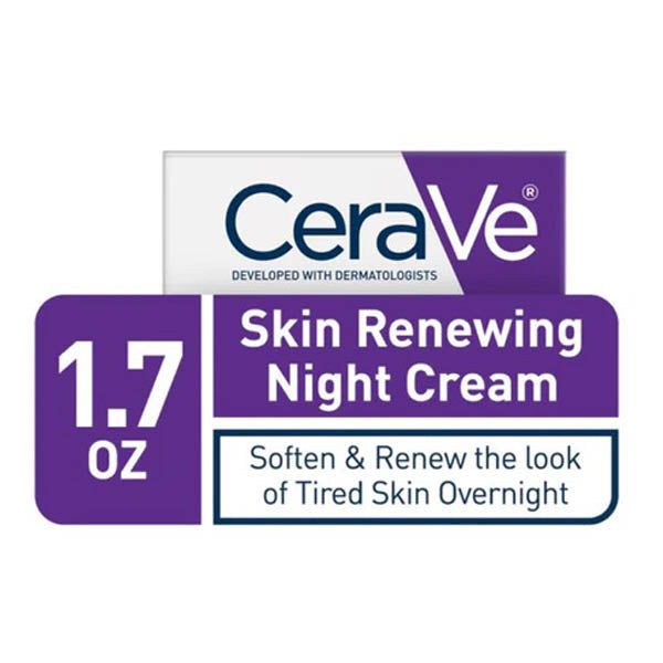 CeraVe Skin Renewing Night Cream, 48g - Vitamins House