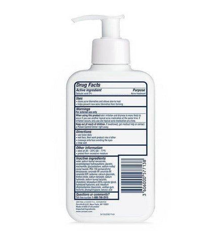Cerave Acne Control Cleanser 2% Salicylic Acid Acne Treatment 473Ml - Vitamins House