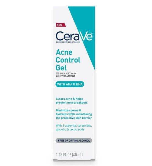 Cerave Acne Control Gel 2% Salicylic Acid Acne Treatment 40Ml - Vitamins House