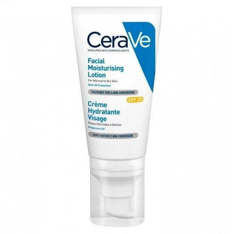 Cerave Facial Moisturising Lotion AM Spf 25 For Normal To Dry Skin 52Ml - Vitamins House