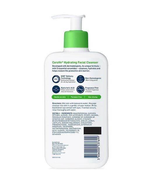 Cerave Hydrating Cleanser For Normal To Dry Skin 236Ml - Vitamins House