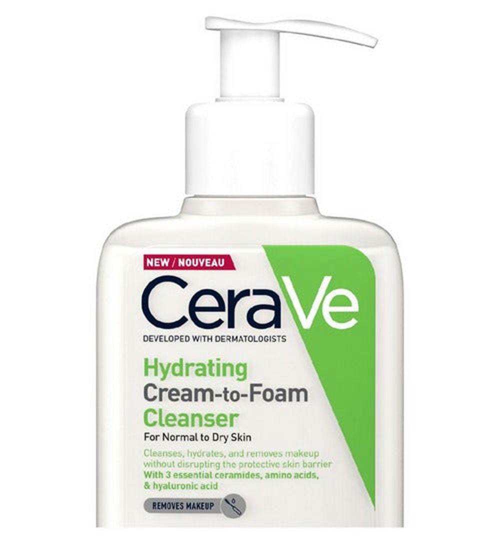 Cerave Hydrating Cream To Foam Cleanser For Normal To Dry Skin 473Ml - Vitamins House