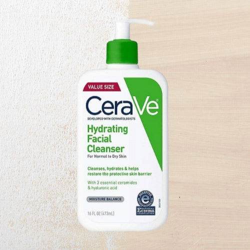 Cerave Hydrating Facial Cleanser For Normal To Dry Skin 473Ml - Vitamins House