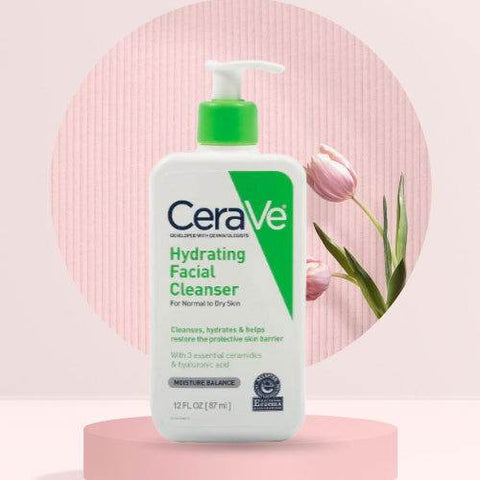 Cerave Hydrating Facial Cleanser For Normal To Dry Skin 87Ml - Vitamins House