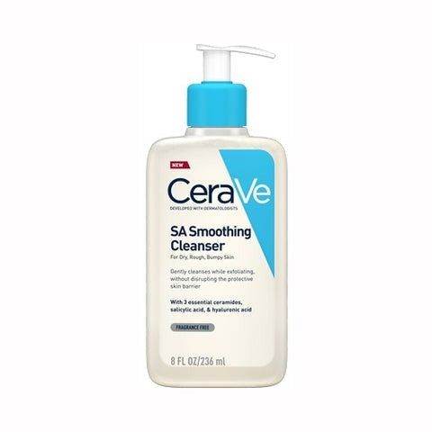 Cerave Sa Smoothing Cleanser For Dry Rough Bumpy Skin 236Ml - Vitamins House