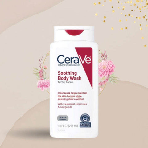 Cerave Soothing Body Wash For Very Dry Skin 296Ml - Vitamins House