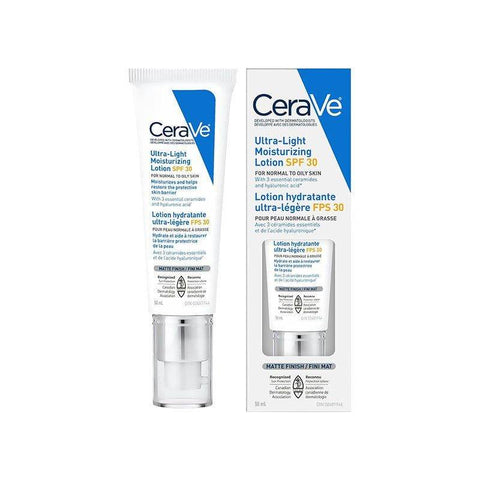 Cerave Ultra Light Moisturising Lotion Spf 30 For Normal To Oily Skin 50Ml - Vitamins House