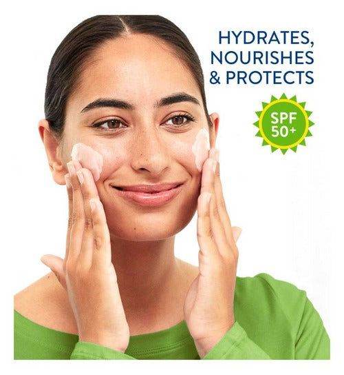 Cetaphil Daily Defence Moisturiser Face Sensitive Skin Spf 50+ UVA 50G - Vitamins House