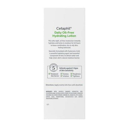 Cetaphil Daily Hydrating Moisturizer Face Sensitive Skin With Hyaluronic Acid 88Ml - Vitamins House