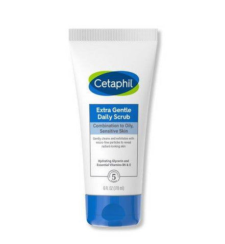 Cetaphil Extra Gentle Daily Scrub Combination To Oily Sensitive Skin 178Ml - Vitamins House