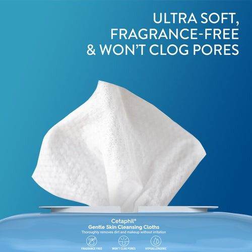 Cetaphil Gentle Skin Cleansing Cloths Sensitive Skin - Vitamins House