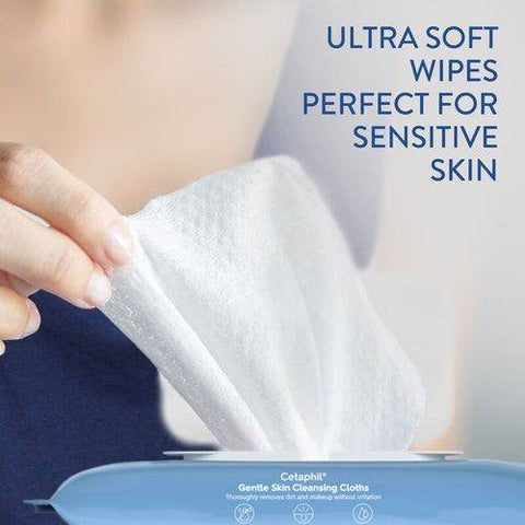 Cetaphil Gentle Skin Cleansing Cloths Sensitive Skin - Vitamins House