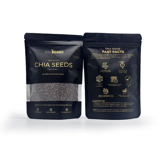 Chia Seeds In Pakistan – 100% Organic – Being Organics - Vitamins House