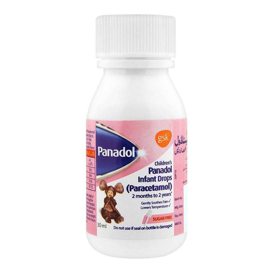 Children's Panadol Infant Drops, 30ml - Vitamins House