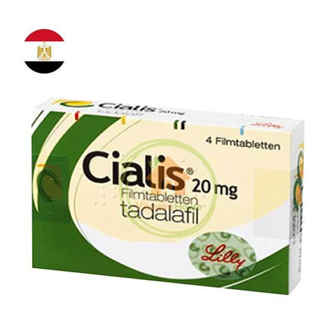 Cialis 20mg - 4 Tablets (Egypt) Vitamins House Cialis 20mg - 4 Tablets (Egypt) Vitamins House