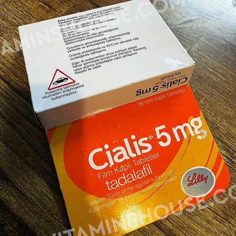 Cialis 5mg 28 Tablets (Tadalafil) - Vitamins House