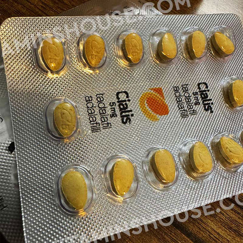 Cialis 5mg 28 Tablets (Tadalafil) - Vitamins House