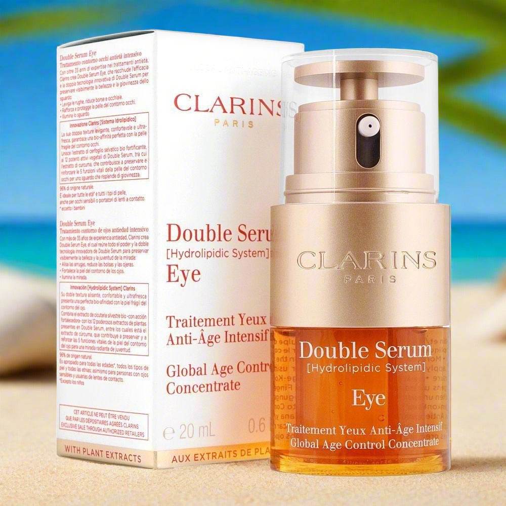 Clarins Paris Double Serum Hydrolipidic System Eye 20Ml - Vitamins House