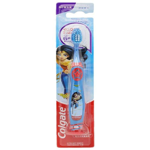 Colgate Kids Ultra Soft Wonder Woman Toothbrush (Red), 1 Ct - Vitamins House