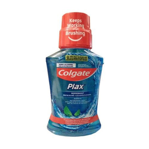 Colgate Plax Peppermint No Alcohol Mouthwash, 250ml - Vitamins House