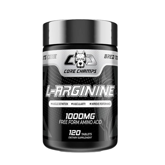 Core Champs L-Arginine 1000mg, 120 Ct