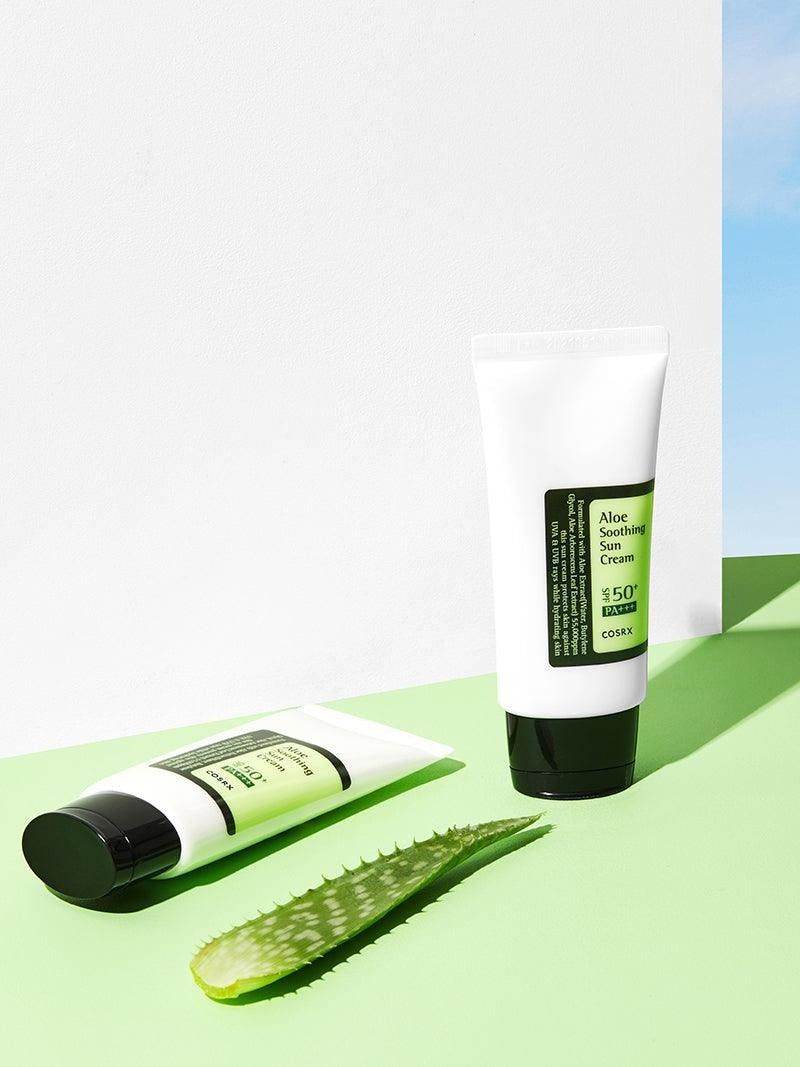 Cosrx Aloe Soothing Sun Cream Spf 50+++ 50Ml - Vitamins House