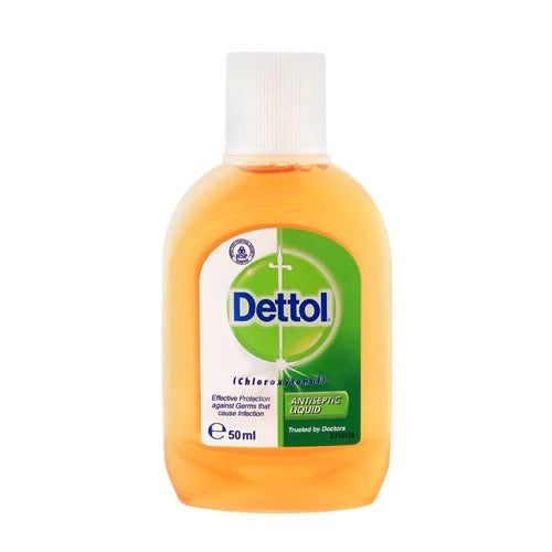 Dettol Antiseptic Liquid (Original), 50ml - Vitamins House