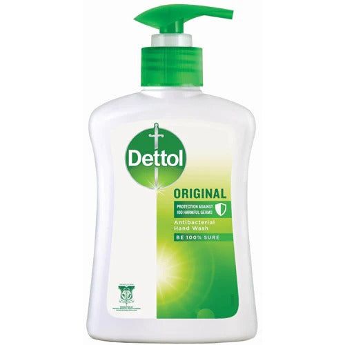 Dettol Original Antibacterial Liquid Handwash, 250ml - Vitamins House