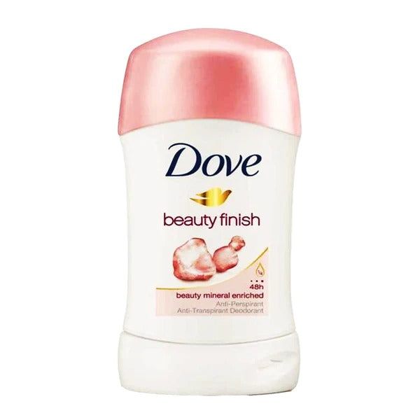 Dove Beauty Finish With Beauty Mineral 48H Anti-Perspirant Deodorant Stick, 40g - Vitamins House