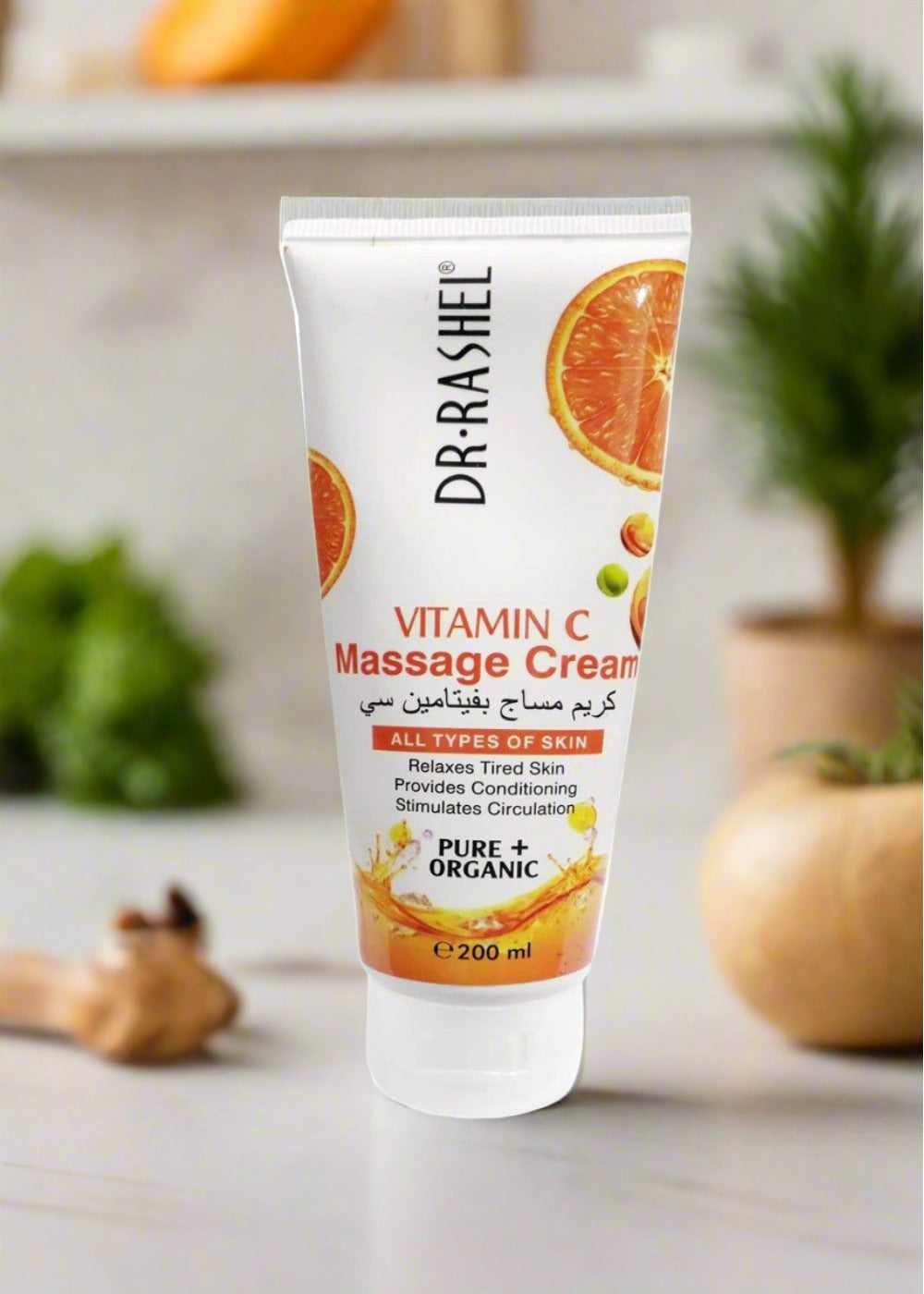 Dr.Rashel Vitamin C Massage Cream 200Ml - Vitamins House