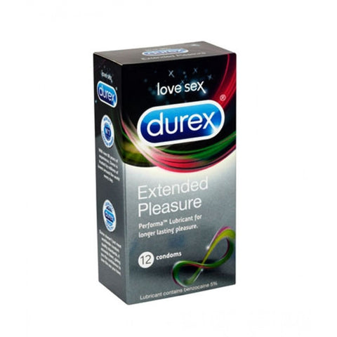 Durex Extended Pleasure (12 Delay Condoms)