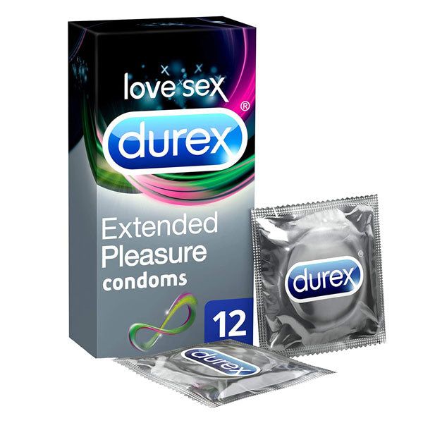 Durex Extended Pleasure (12 Delay Condoms) - Vitamins House