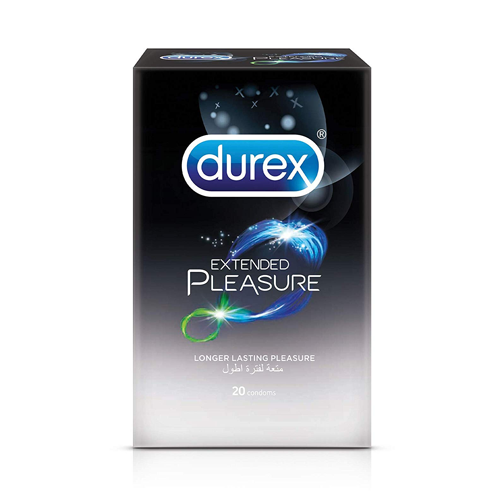 Durex Extended Pleasure Condoms 20 Pack - Vitamins House