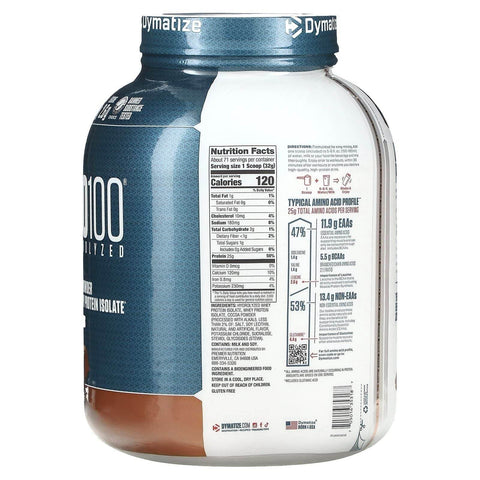 Dymatize ISO 100 Hydrolyzed Whey Protein 5lbs - Vitamins House
