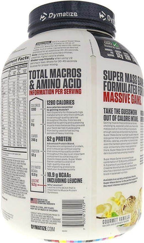 Dymatize Super Mass Gainer - 6lbs - Vitamins House
