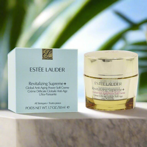 Estee Lauder Revitalizing Supreme + Global Anti Aging Power Cream All Skin Types 50Ml - Vitamins House