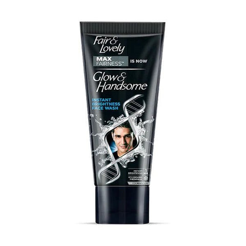 FAir & Lovely mGlow & Handsome Instant Brightness Face Wash, 50g - Vitamins House