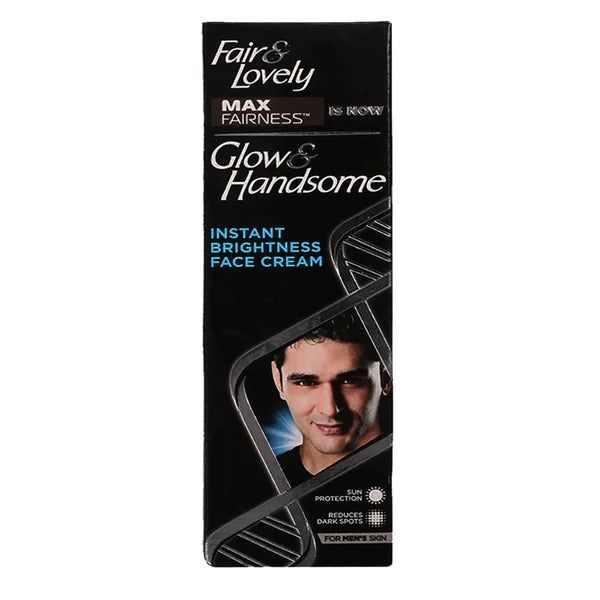 Fair & Lovely Glow & Handsome Instant Brightness Face Cream, 50g - Vitamins House