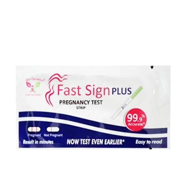 Fast Sign Plus Pregnancy Test Strip, 1 Ct – Vitamins House