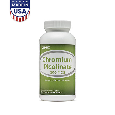 GNC Chromium Picolinate 200mcg – 90 Tablets