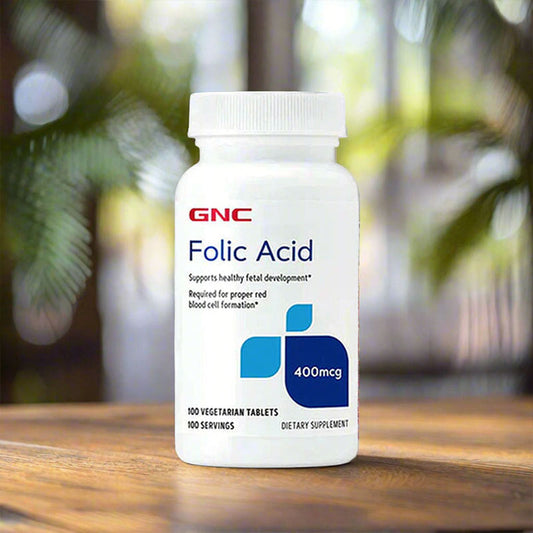 GNC Folic Acid 400mcg (100 Tablets) in Pakistan