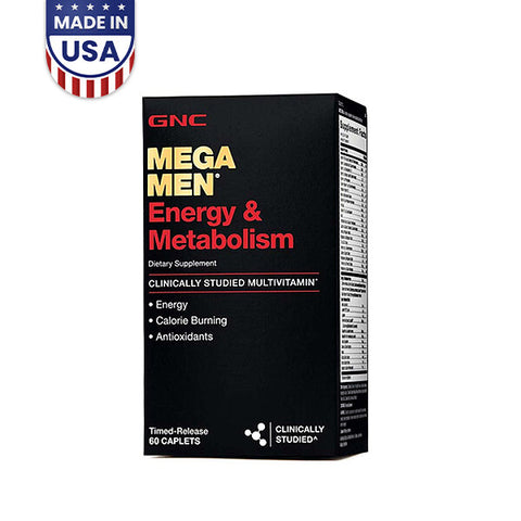 GNC MEGA MEN Energy and Metabolism 60CT